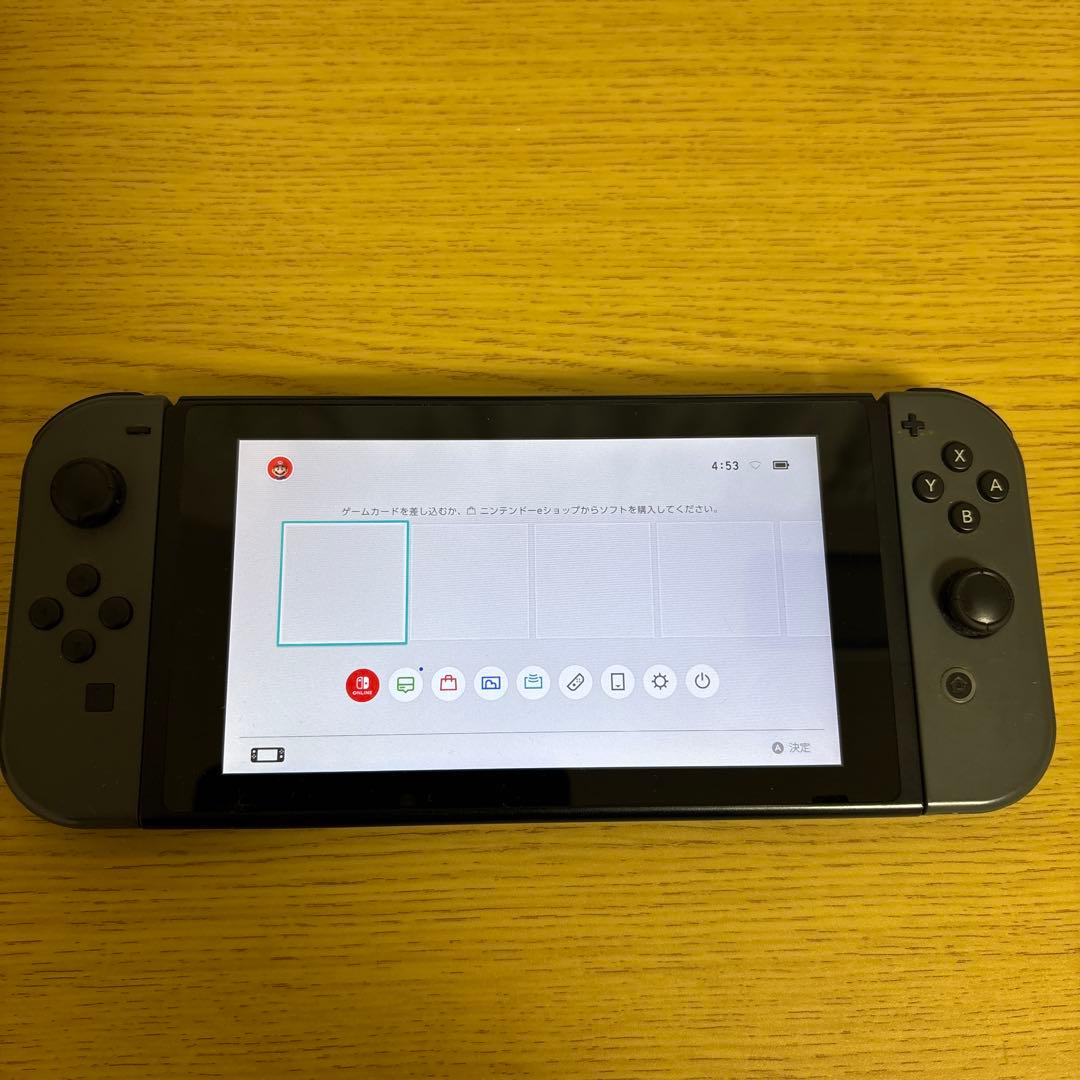 Nintendo Switch 本体 任天堂 スイッチ switch グレー