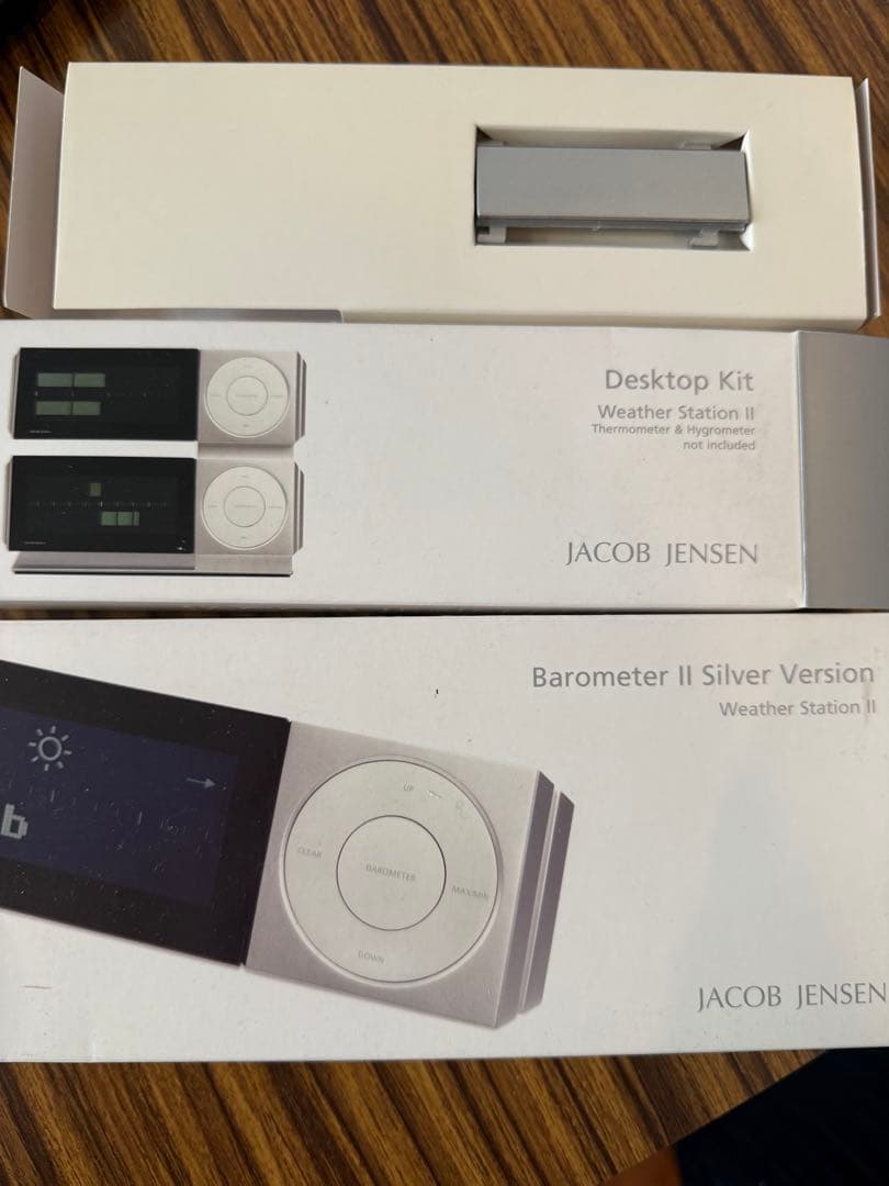 JACOB  ヤコブイェンセン ウェザーステーション2 気圧計　天気