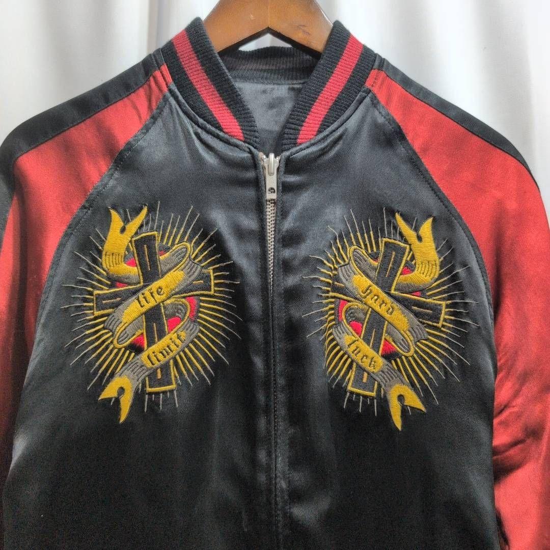 JUNK STAR ジャンクスター レーヨン 刺繍 スカジャン M