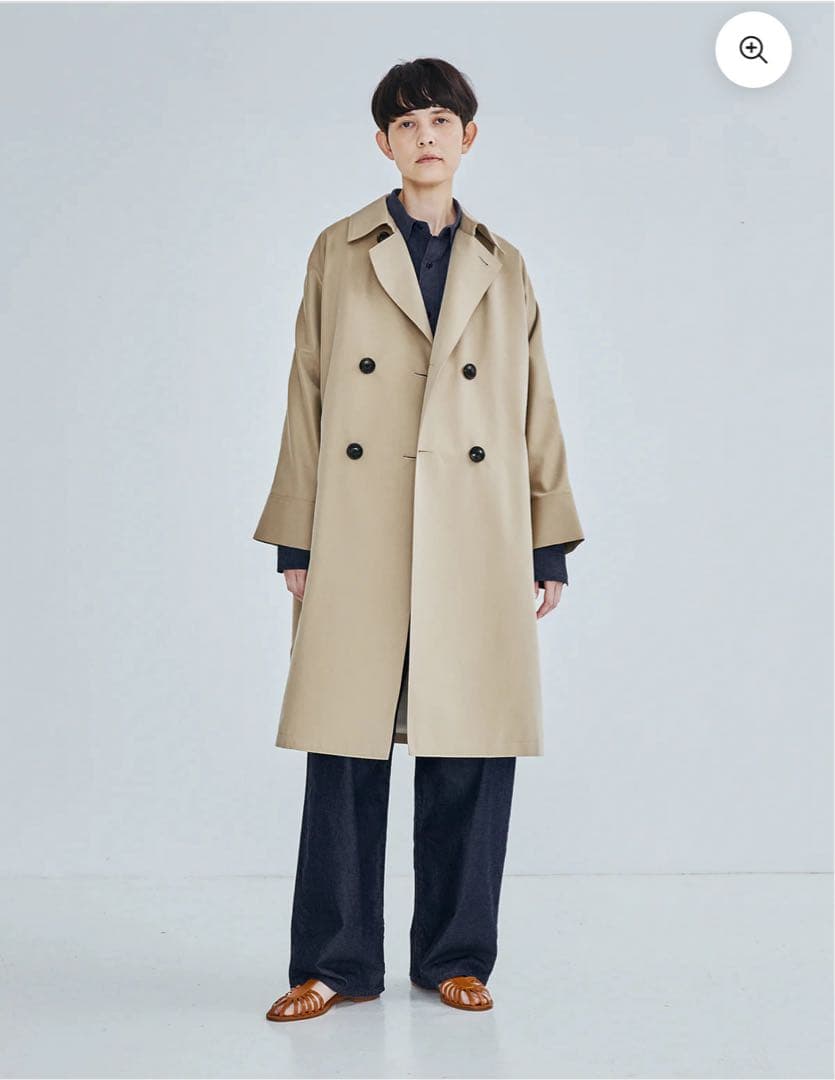 【超美品】TICCA ティッカ テントトレンチコート