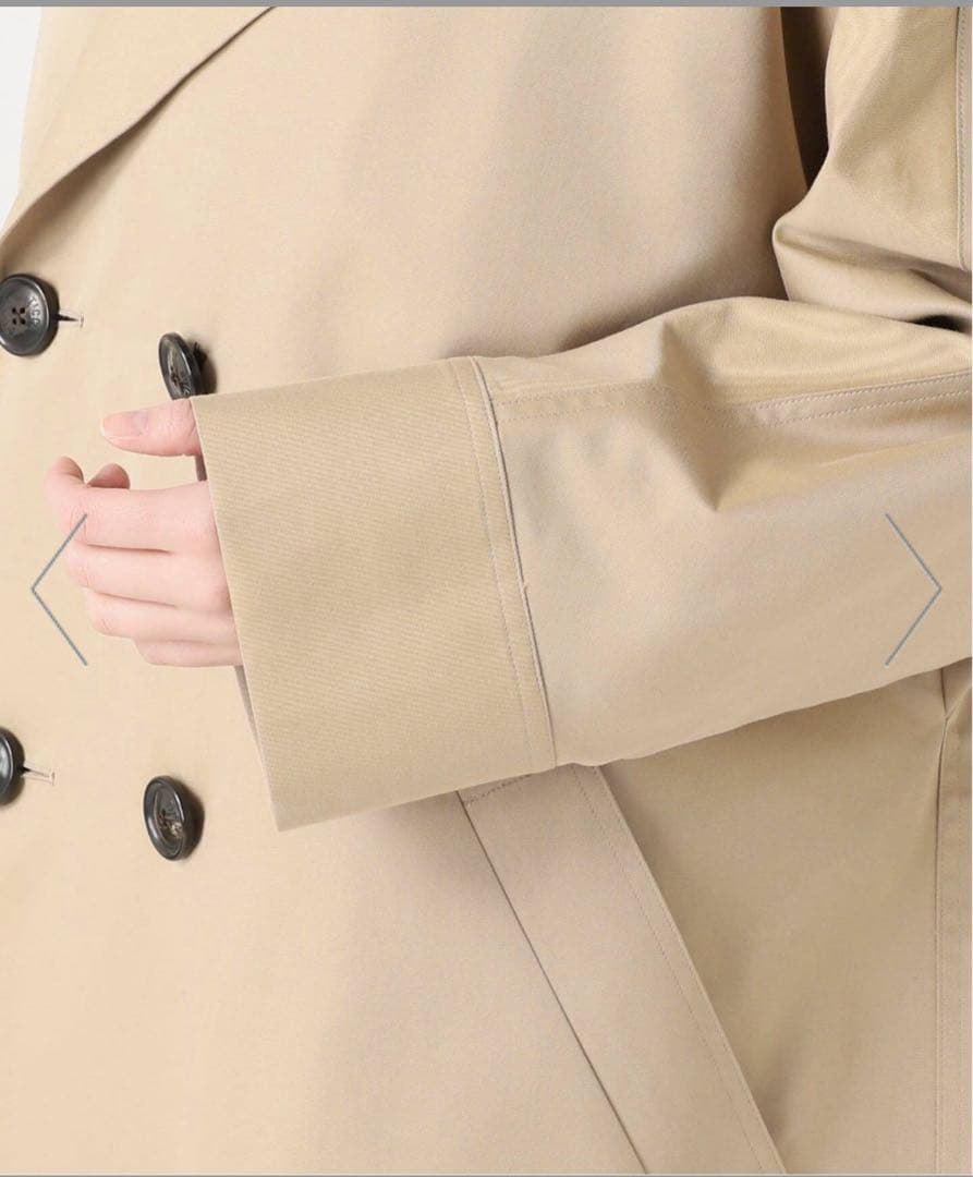 【超美品】TICCA ティッカ テントトレンチコート