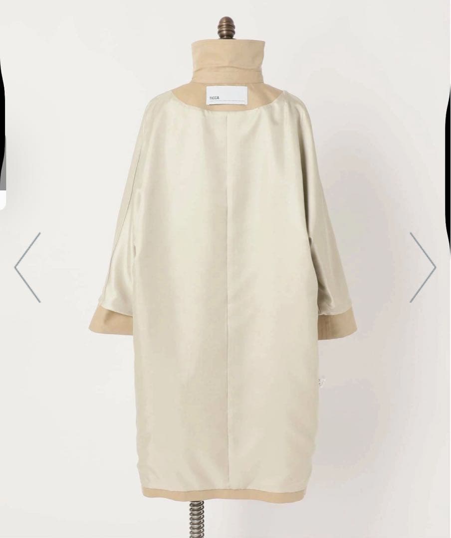 【超美品】TICCA ティッカ テントトレンチコート