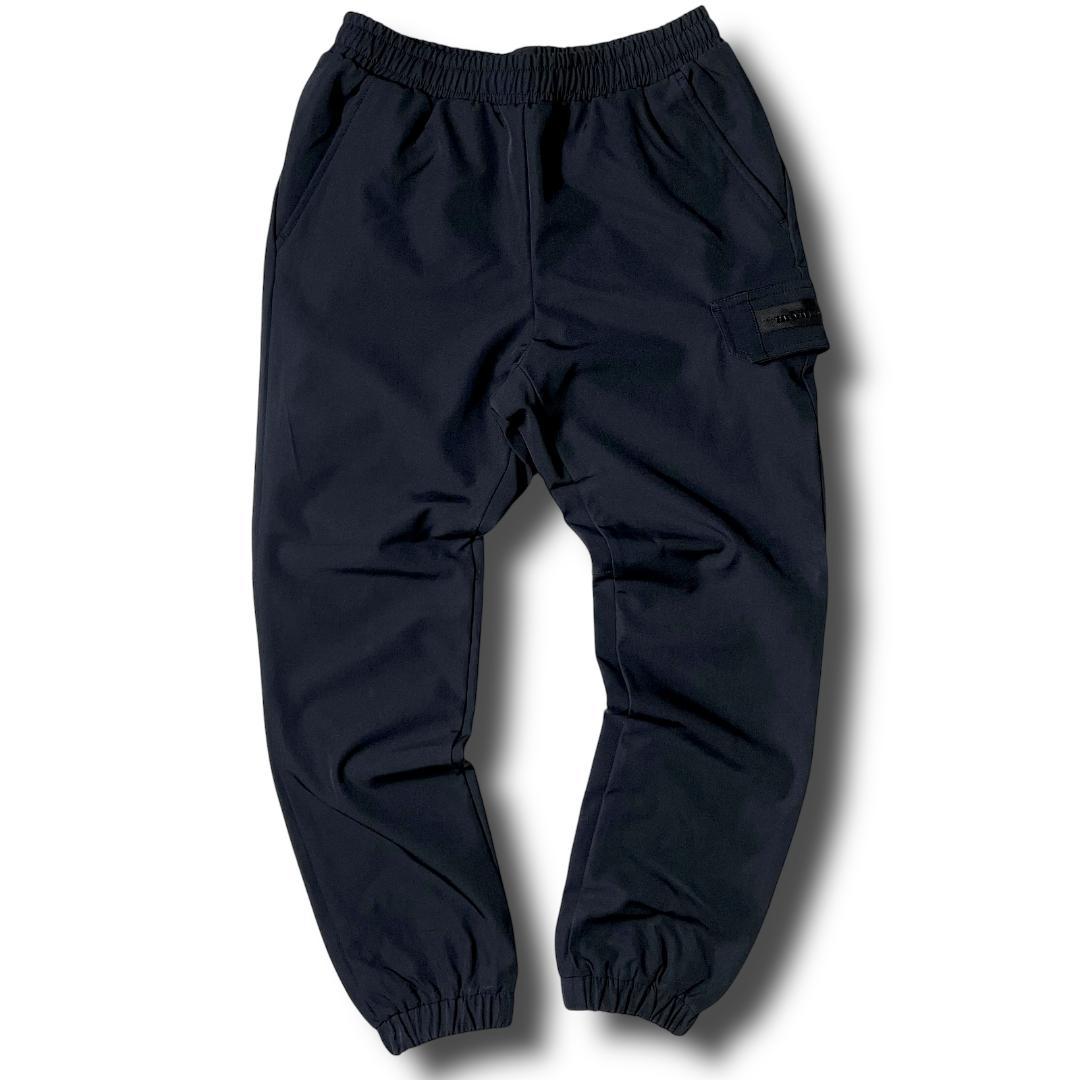 KKK ソフトシェルセットアップ 上下セット 肉厚厚手 ネイビー