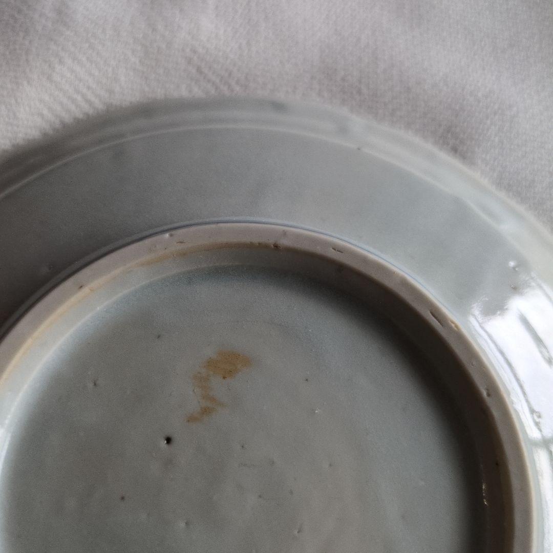 佐藤もも子さん　花柄リム皿2枚