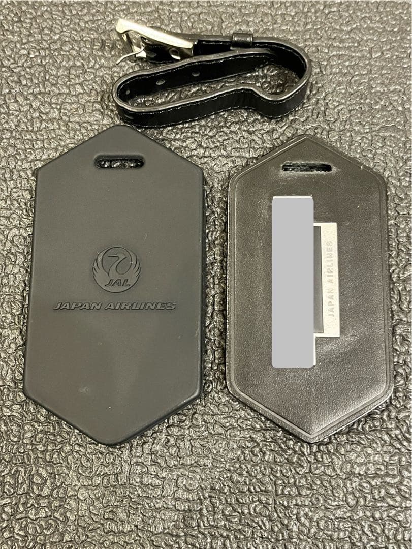 JAL JGC ネームタグ　ブラック(大)