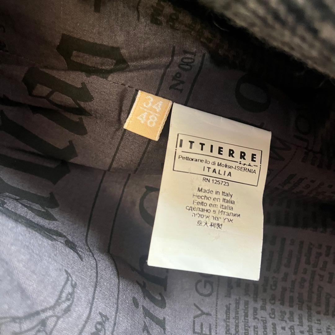 John Galliano グレー チェック柄 ブルゾン