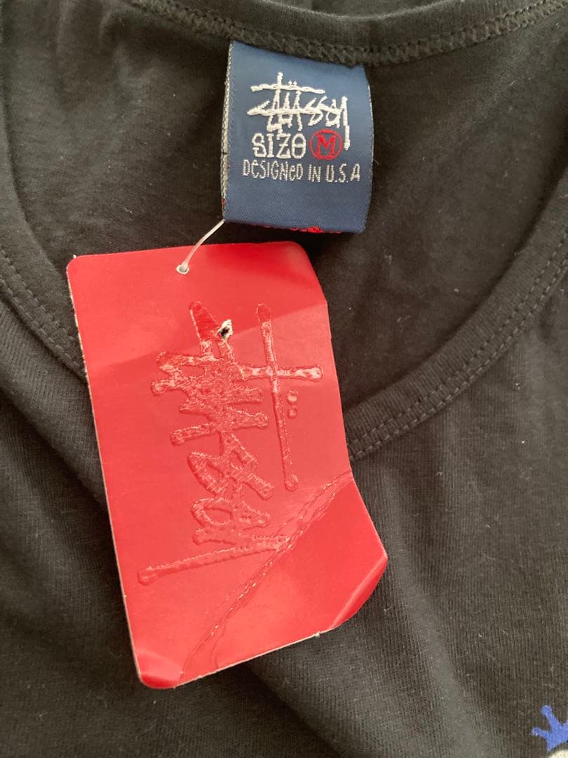 【deadstock】STUSSY シャドーマン タンクトップ 90s