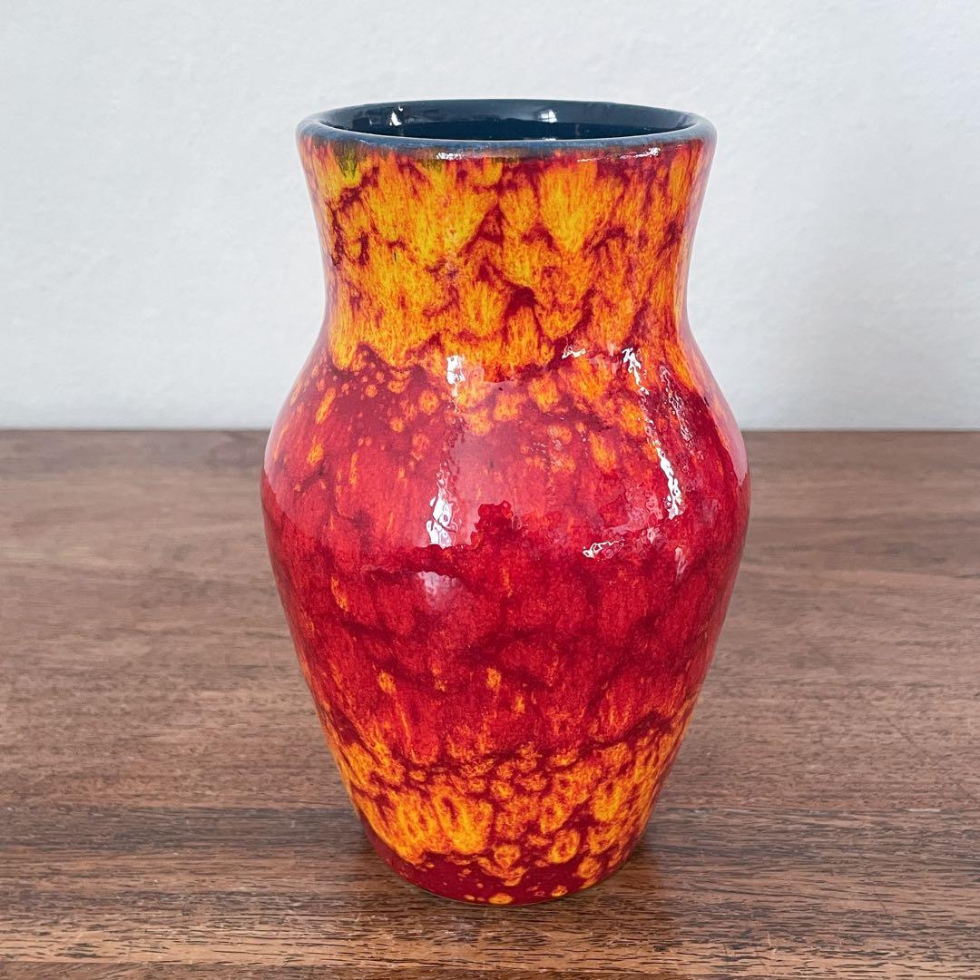 【ドイツ Scheurichの花瓶 】ミッドセンチュリー ヴィンテージ 324