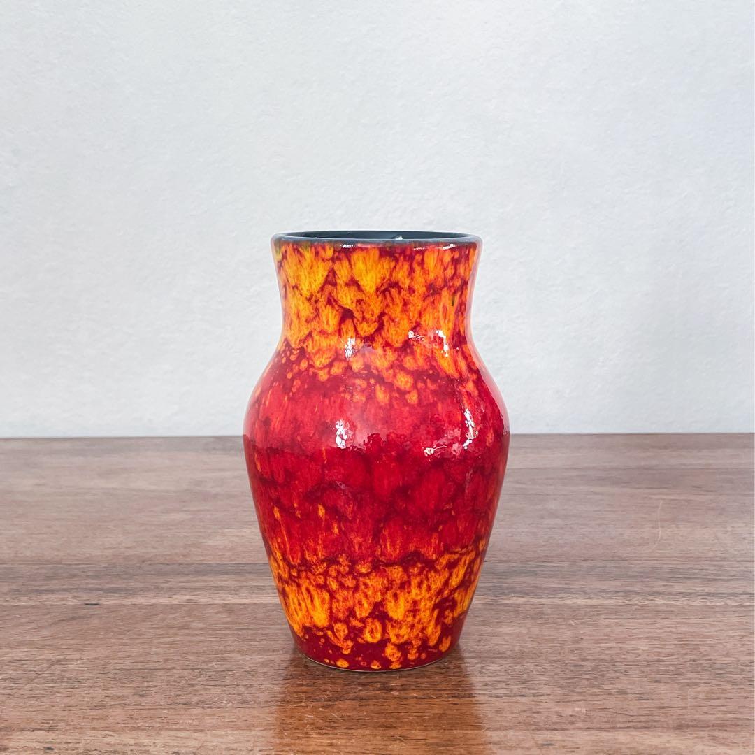 【ドイツ Scheurichの花瓶 】ミッドセンチュリー ヴィンテージ 324