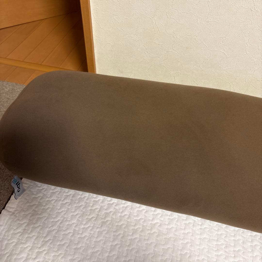 美品　Yogibo Roll Midi Double ブラウン　ヨギボー