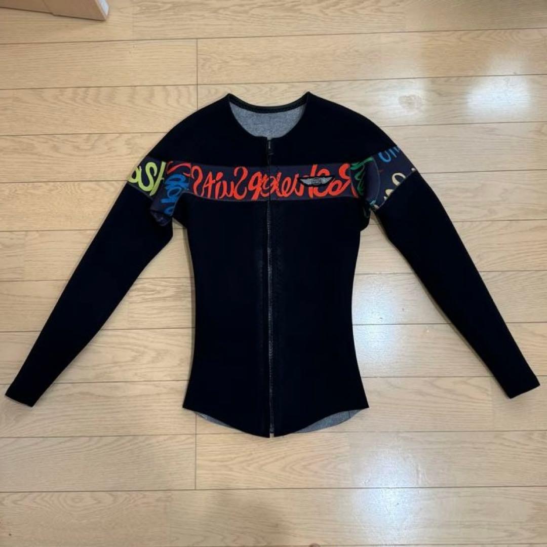 【美品】RASHウェットスーツ 長袖タッパー　L〜XL 2ミリ　ラッシュ