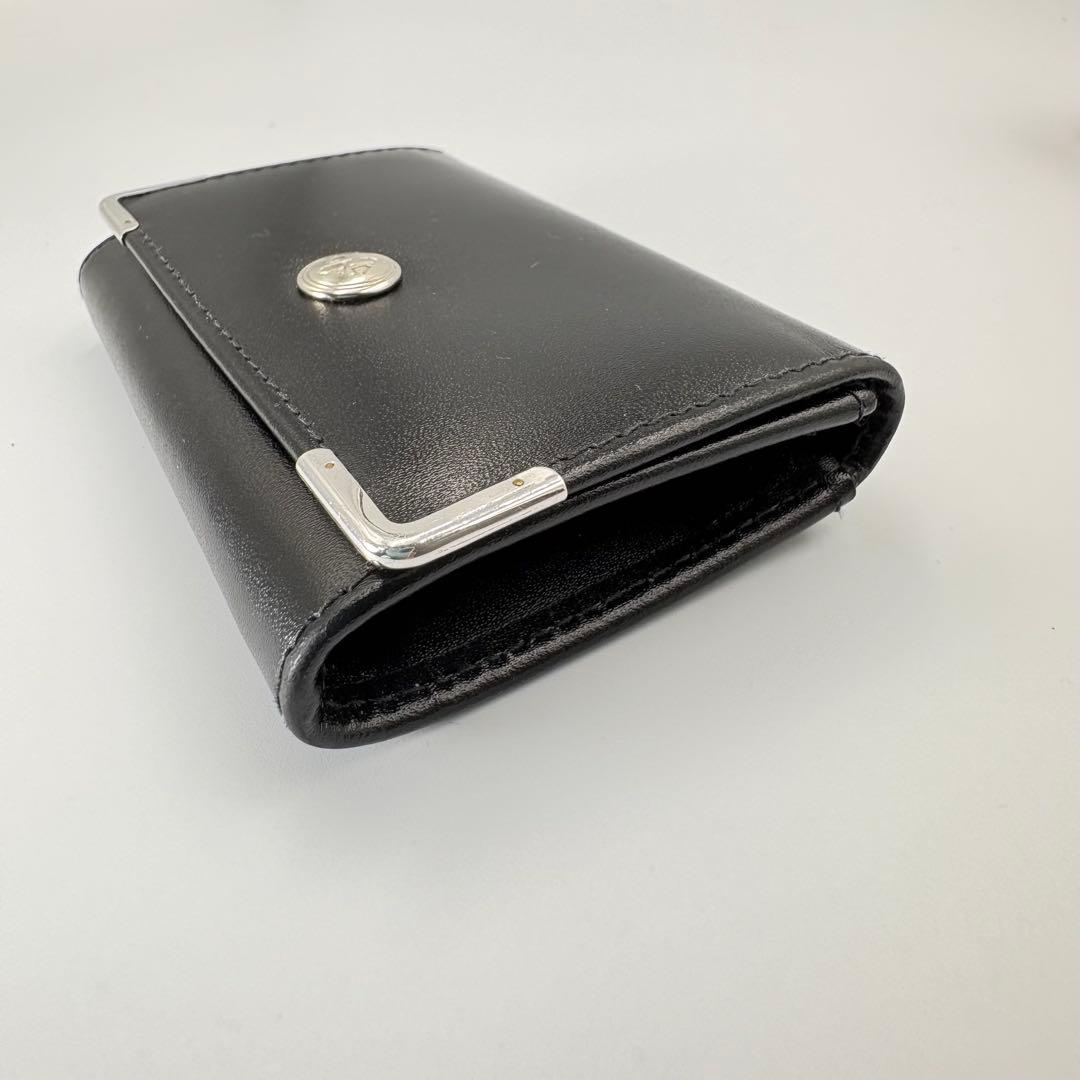 極美品✨エッティンガー ブラック　レザー ウォレット 財布 ケース　カード