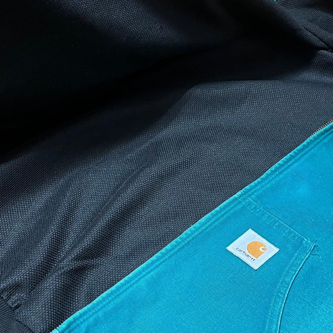 Carhartt アクティブジャケット ターコイズ 希少 カーハート