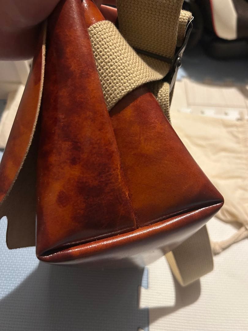 Uni＆co. ユニアンドコー メッセンジャーバックSサイズ キャメルCAMEL