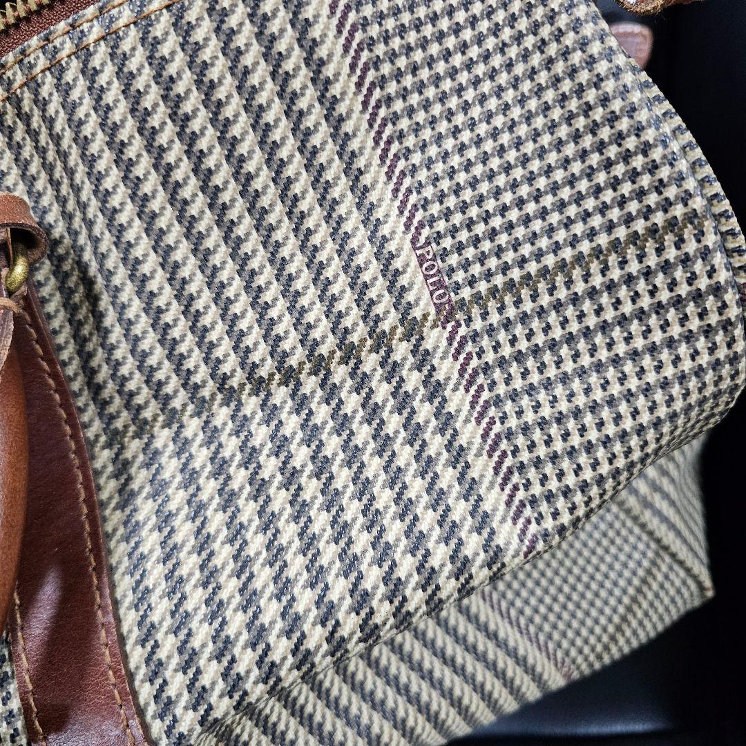 美品 大容量 2way ショルダー付 ラルフローレン ボストンバッグ