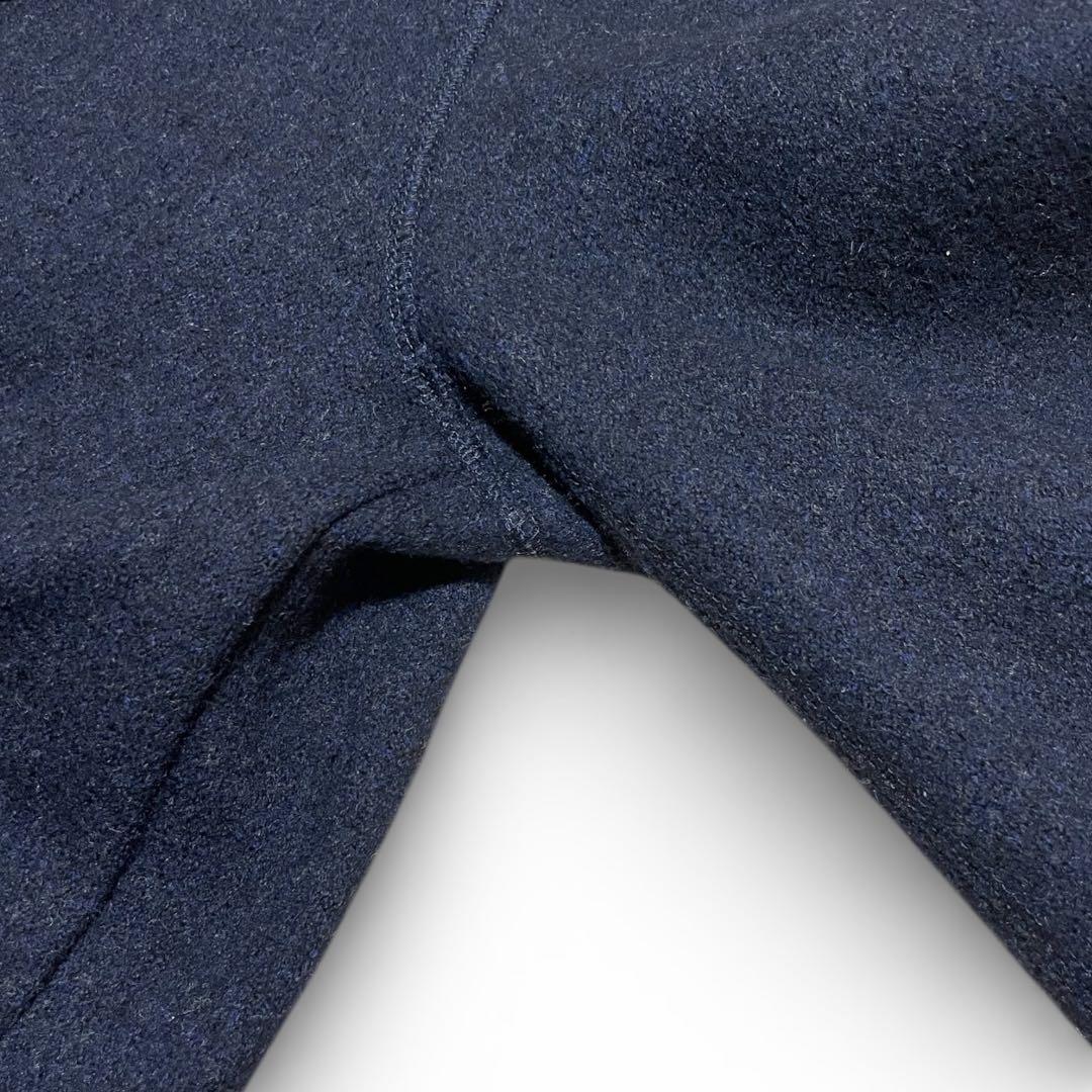 美品✨ マッキントッシュ ロンドン ダブルコート100% LL 紺 ネイビー