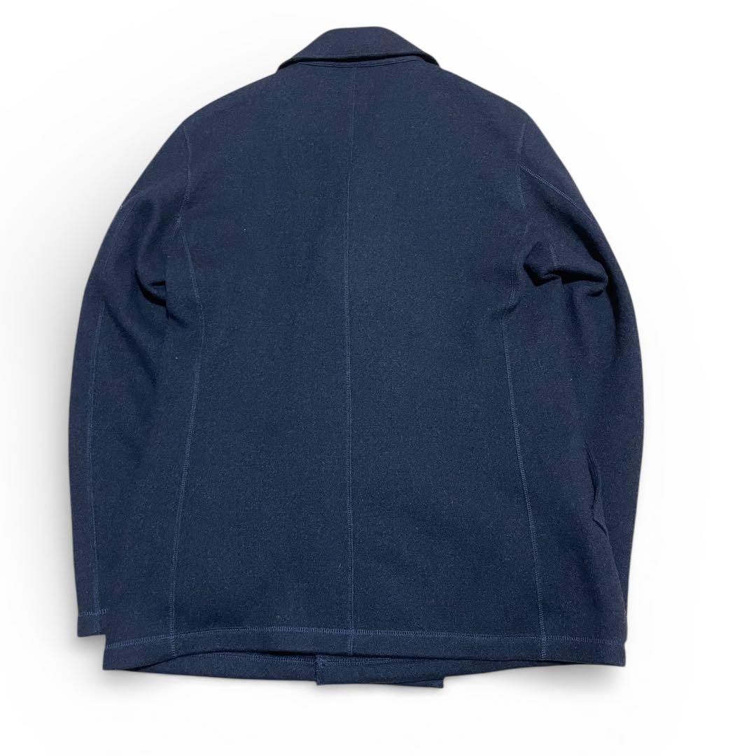 美品✨ マッキントッシュ ロンドン ダブルコート100% LL 紺 ネイビー