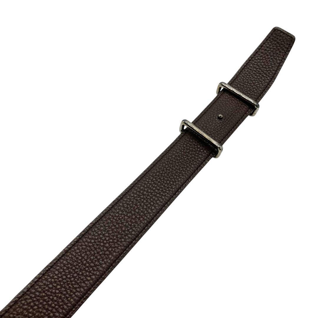 良品✨ エルメス Hダンクル 80 Hロゴ ベルト ブラック