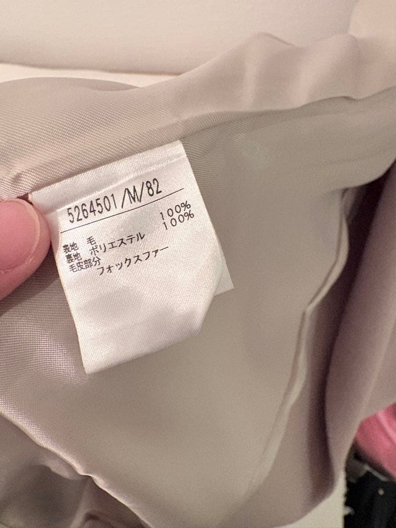 Noela ノエラ　ウールトレンチコート　M 美人百花　田中みな実着用