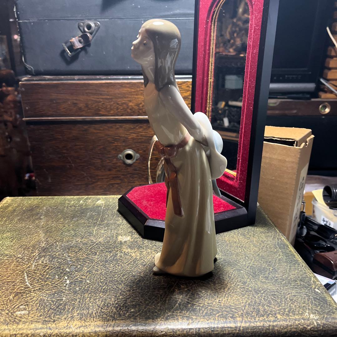 リヤドロ人形、L L.ADRO、1978、5006公式人形、バックミラー付き