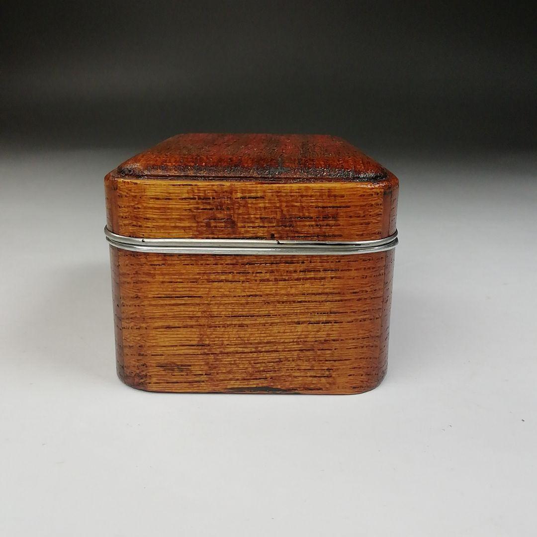 Ｔ９３５　香合　『玄々斎好　田子の浦』『岡本陽斎 造』　共箱　茶道具