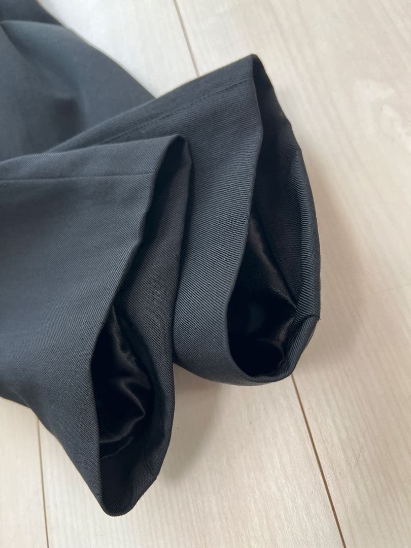 【極美品】BURBERRY LONDON バーバリー ステンカラーコート 黒