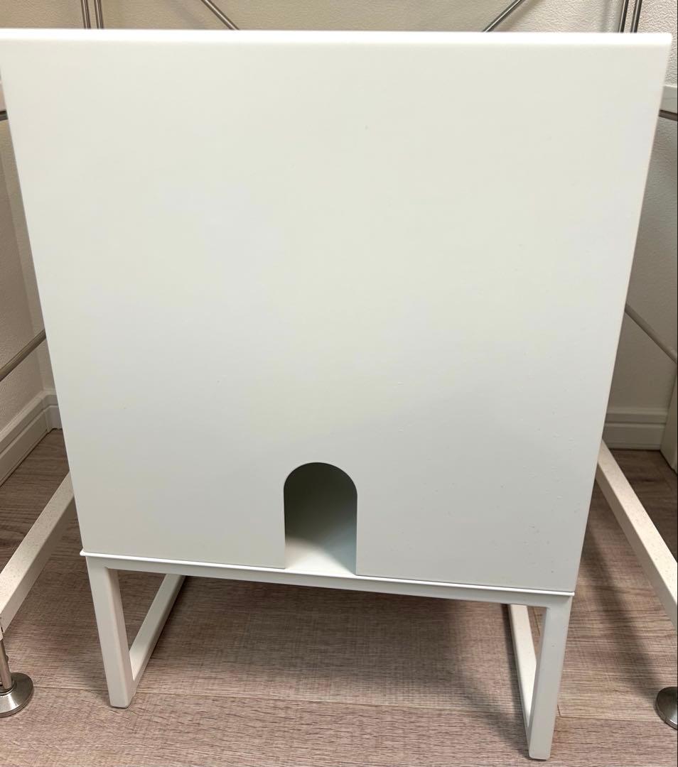 tower 山崎実業 バッグインボックススタンド ホワイト