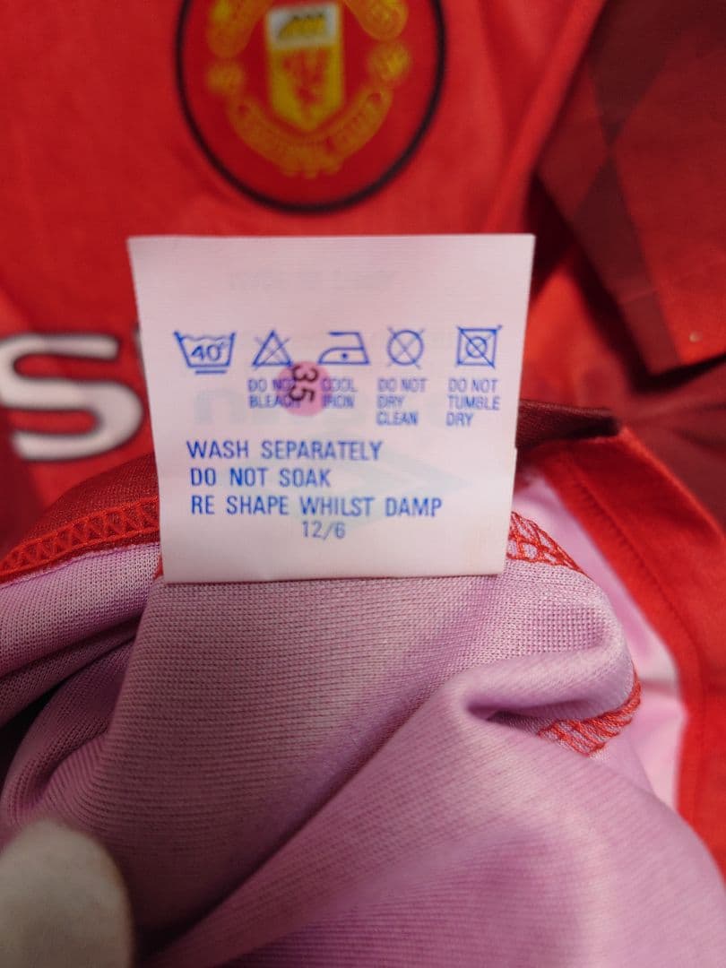 UMBRO　96〜98 マンチェスターユナイテッド　ベッカム　サイン入