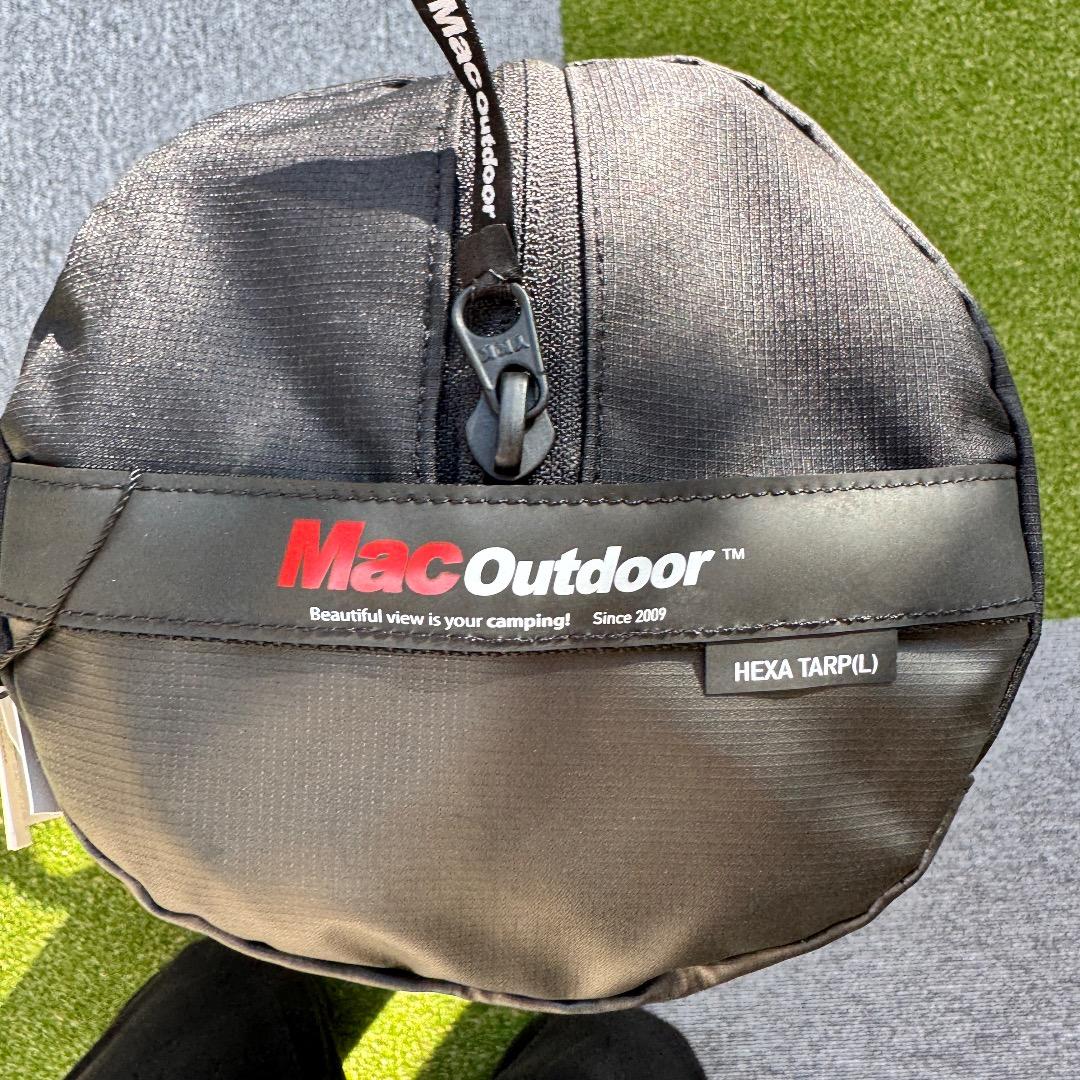 Mac Outdoor マックワン ヘキサタープ　Lサイズ　ブラック