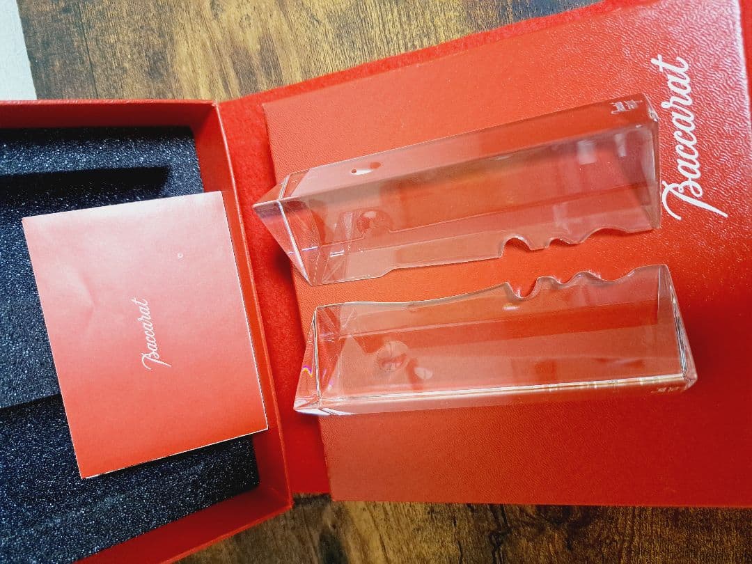 バカラ リゴ 「オム」「ファム」 ペア セット 希少 レア 置物 顔のシルエット