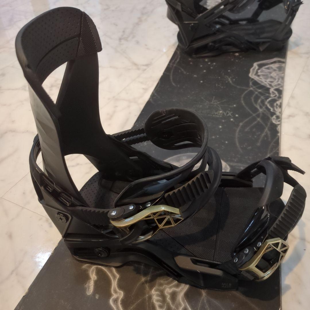 スノーボード NICHE ニッチ 143cm SALOMON ビンディングセット