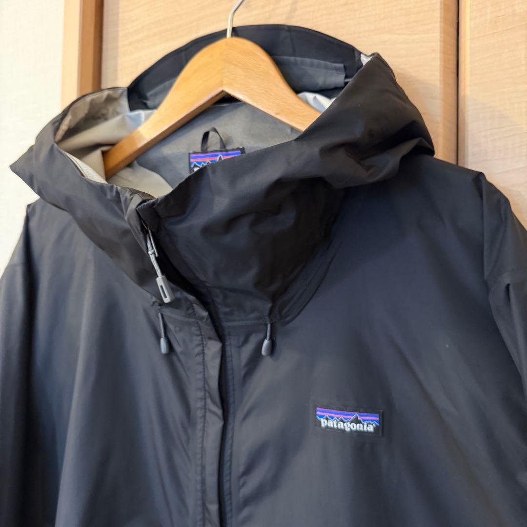 極美品 希少XXL / patagonia トレントシェル 黒