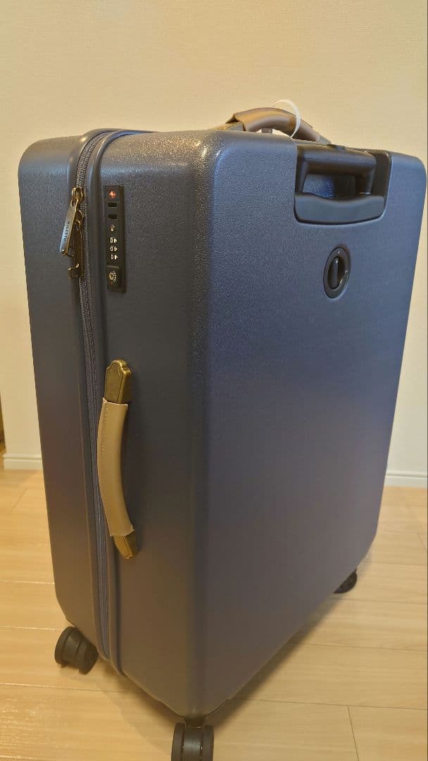 【美品】MILESTO ネイビー キャリーバッグ75L