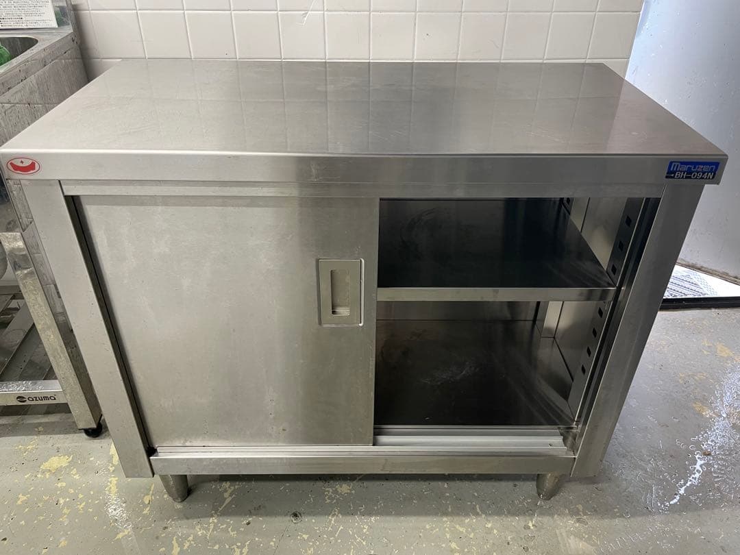 ステンレススチール収納キャビネット マルゼン　BH-094N