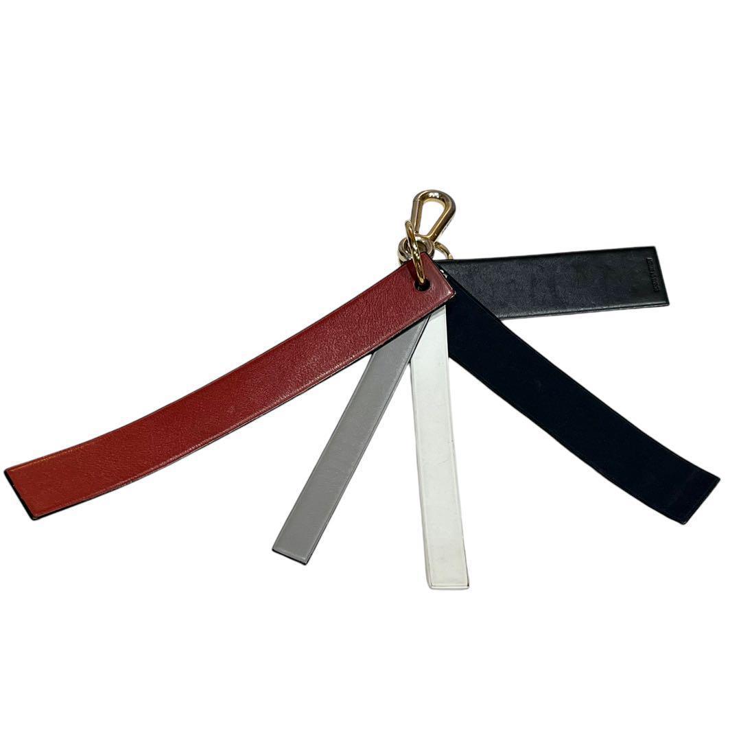 希少　レア　LOEWE ロエベ　マルチカラー　キーホルダー　チャーム　ロゴ