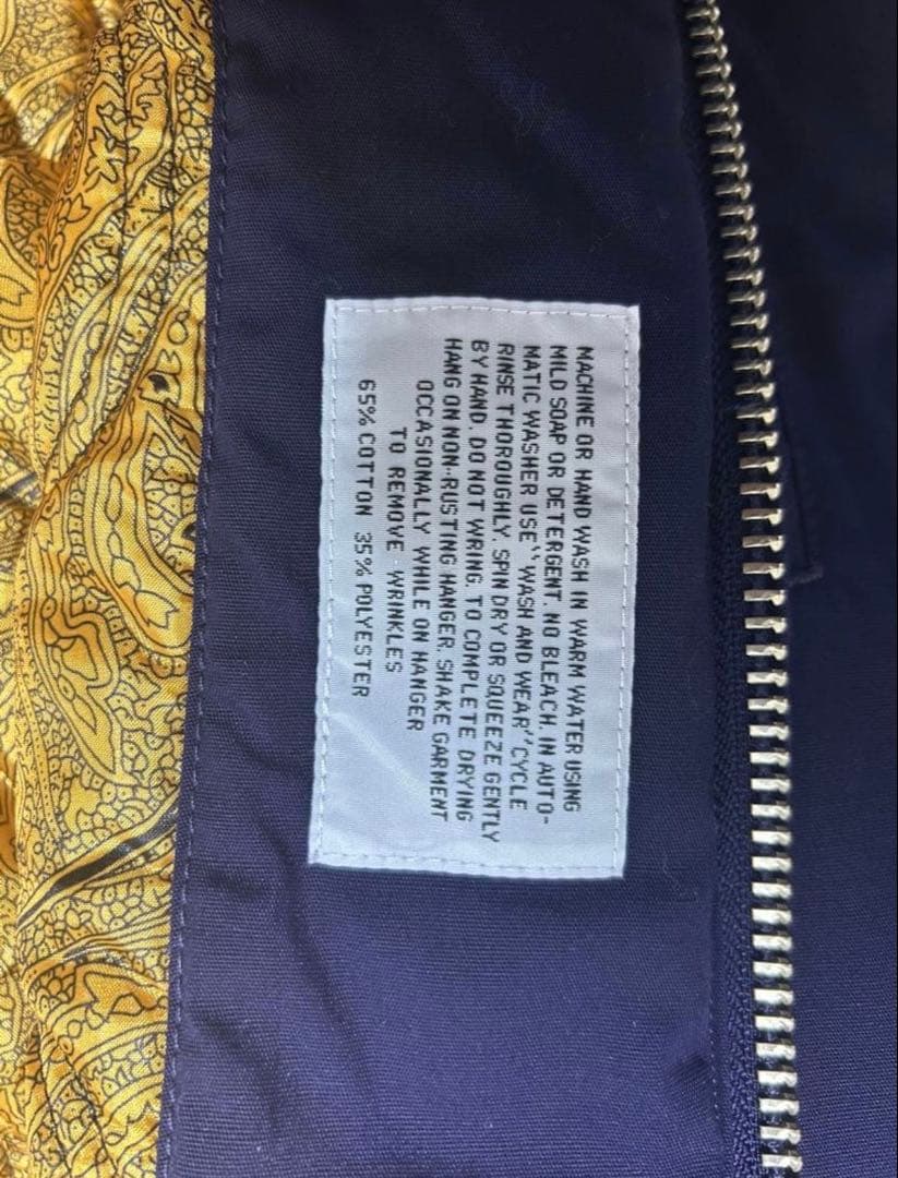 Derby of San Francisco インディゴ×ゴールド 超美品 L