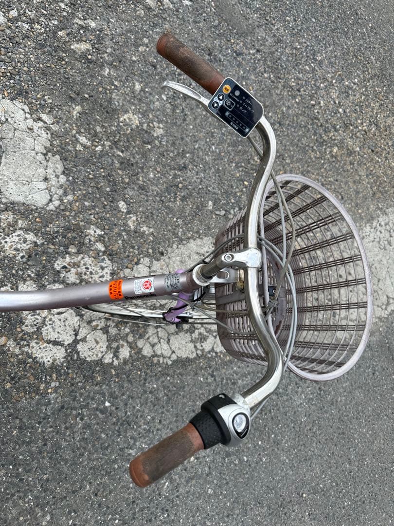 電動アシスト自転車 パープル