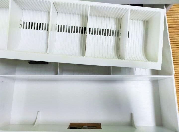 クローバーレジスター JET-670スキャナ付き　PC連携送料込　111555