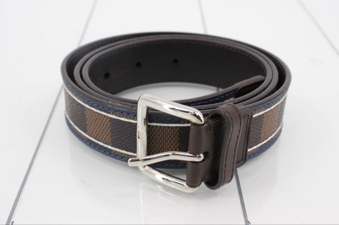 ルイヴィトン　ダミエ　サンチュール　エースベルト90