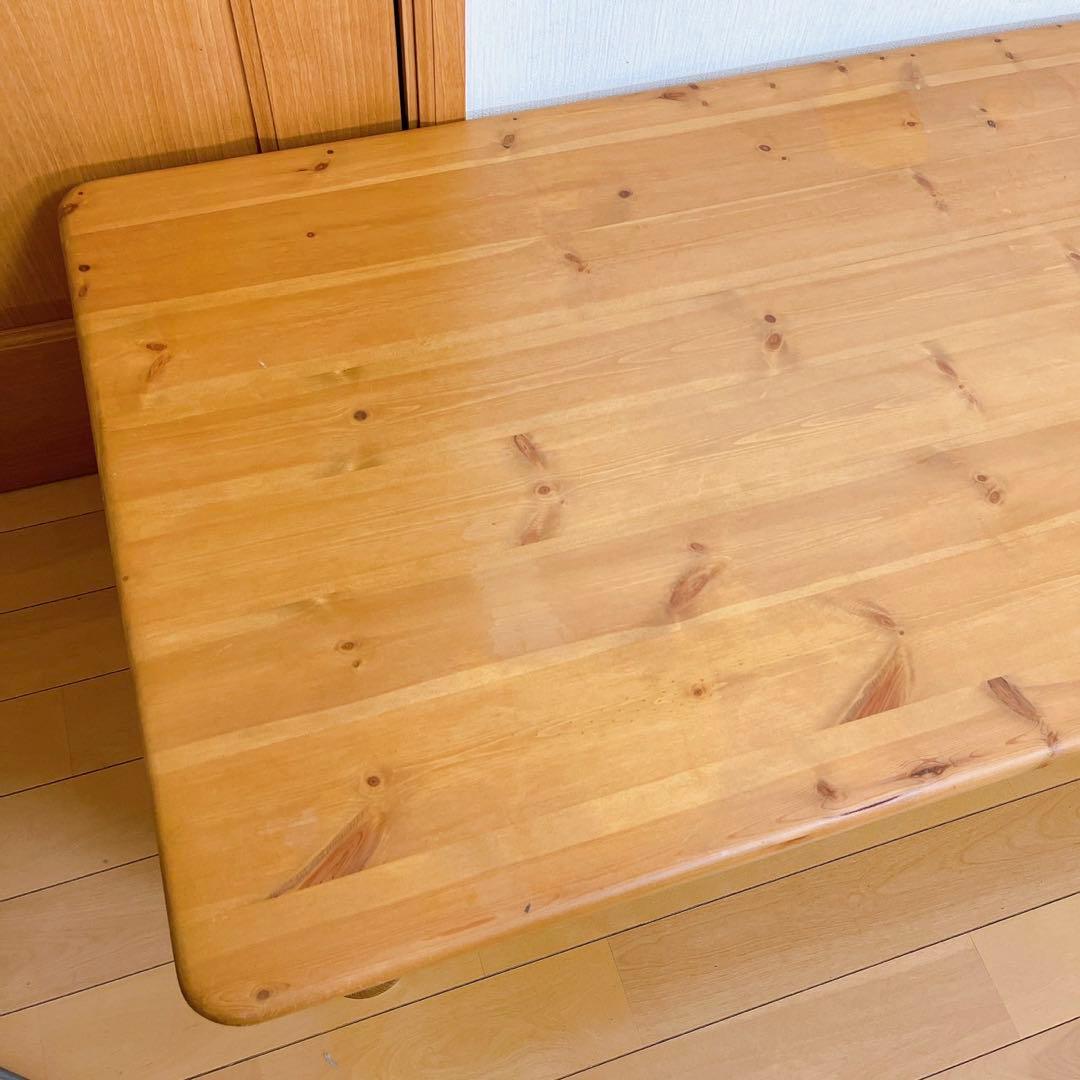 生産終了品✨THE PENNY WISE 無垢パイン材ローテーブル