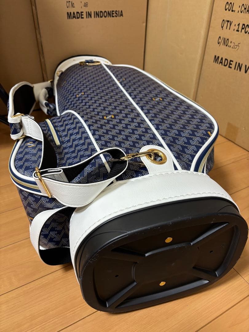 Resurrection RALLINA キャディバッグ レザレクションネイビー