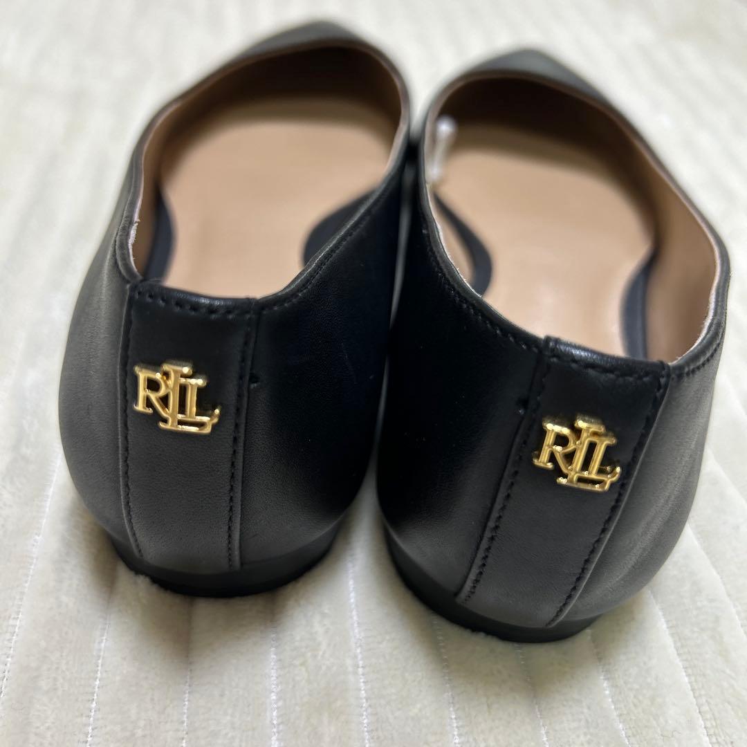 新品　ラルフ ローレン LONDYN フラットパンプス22.5