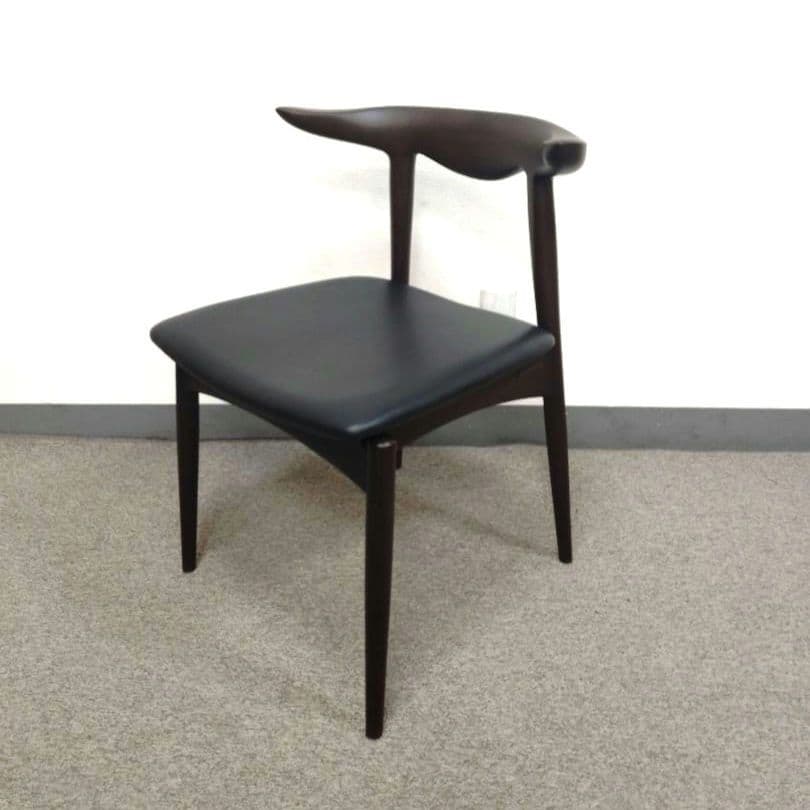 美品 AREA エリア chair A-5 ブルホーンチェア ダイニングチェア