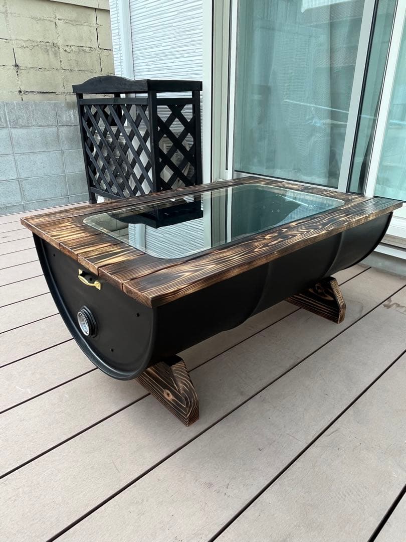 mot51　ドラム缶テーブル