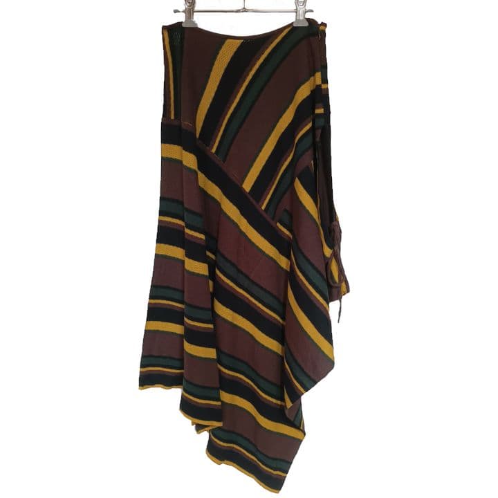 Y's yohji yamamoto/ワイズ★布帛アシンメトリースカート2