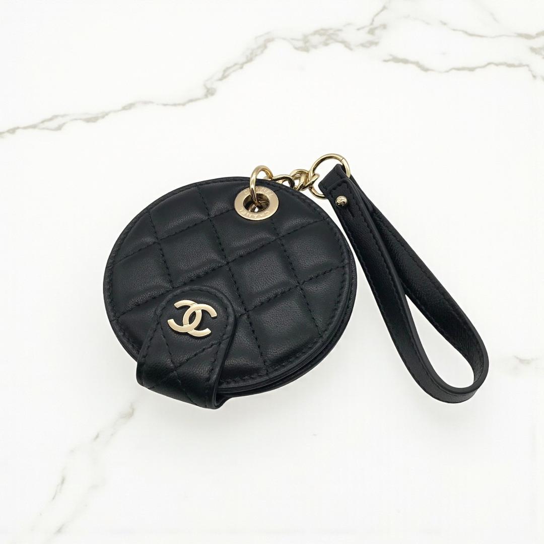 【未使用品】CHANEL シャネル ネームタグ ココマーク マトラッセ