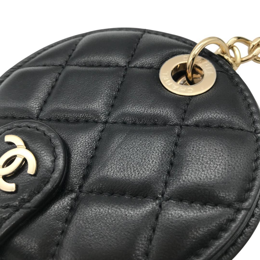 【未使用品】CHANEL シャネル ネームタグ ココマーク マトラッセ