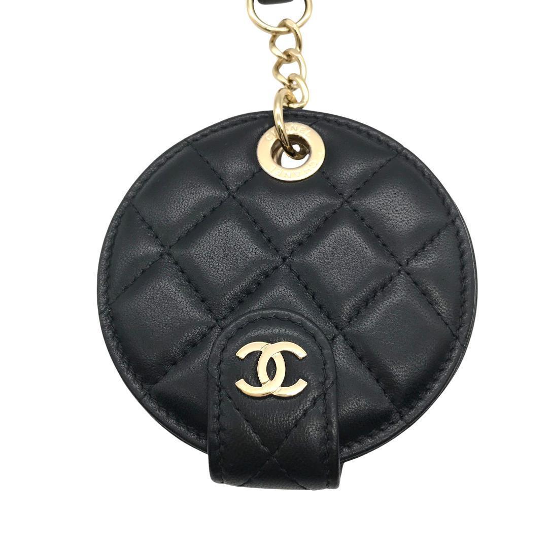 【未使用品】CHANEL シャネル ネームタグ ココマーク マトラッセ