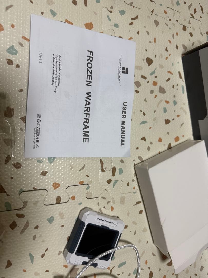 PC用ファン・クーラー Thermalright FROZEN WARFRAME 360 WHITE