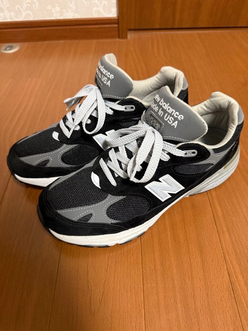 ニューバランス 993 ブラック 極美品